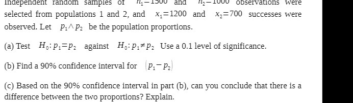 Independent random samples of 1-1500 and 1,-1000