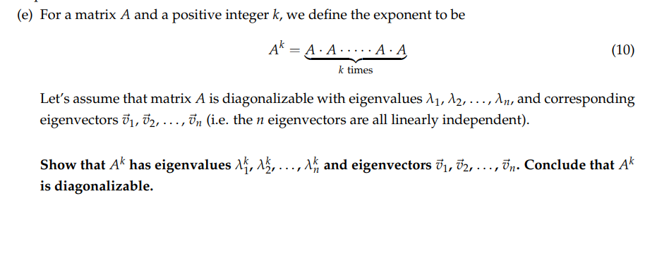 Please help me with parts (d) and (e), thanks.