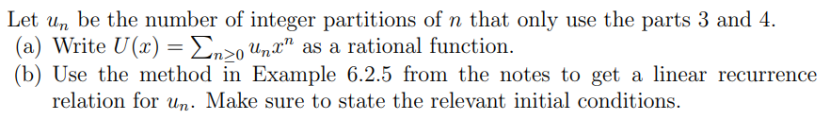 solve this problem Let an be the number of