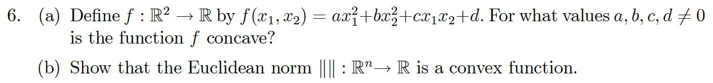 6. (a) Define f : R2 - style=