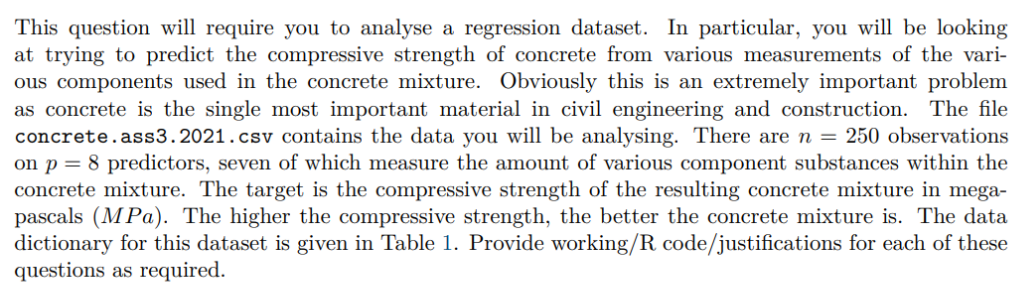 This question will require you to analyse a