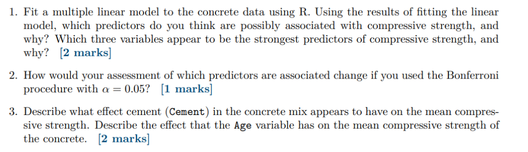 This question will require you to analyse a