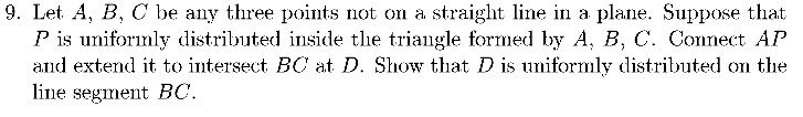 9. Let. A, B. C be any three points not on a
