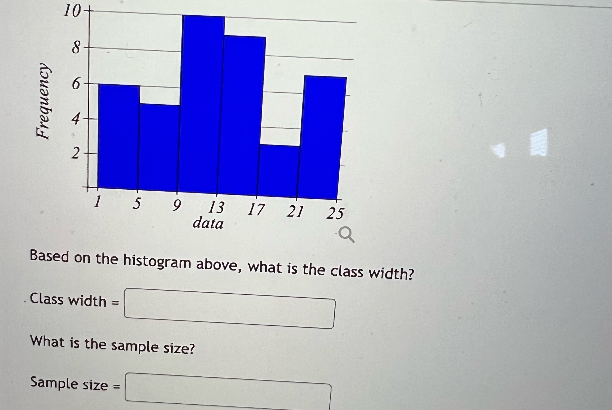 Please help. I don't understand. 10 8 6 Frequency