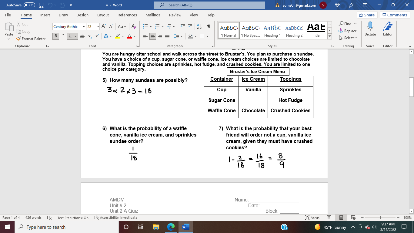 AutoSave O Off) y - Word Search (Alt+Q) A
