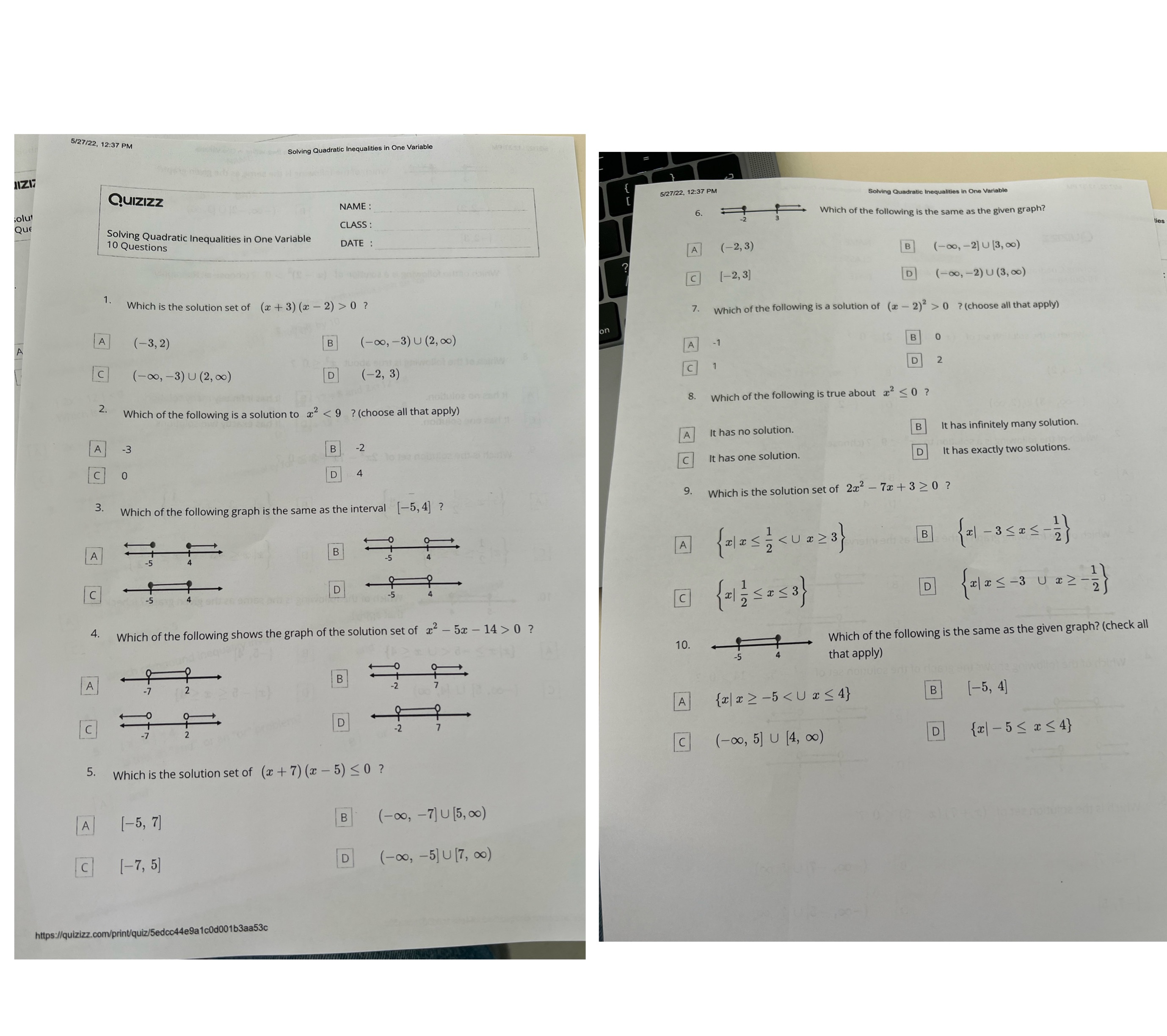 May you help me with those math problems? 5/27/22