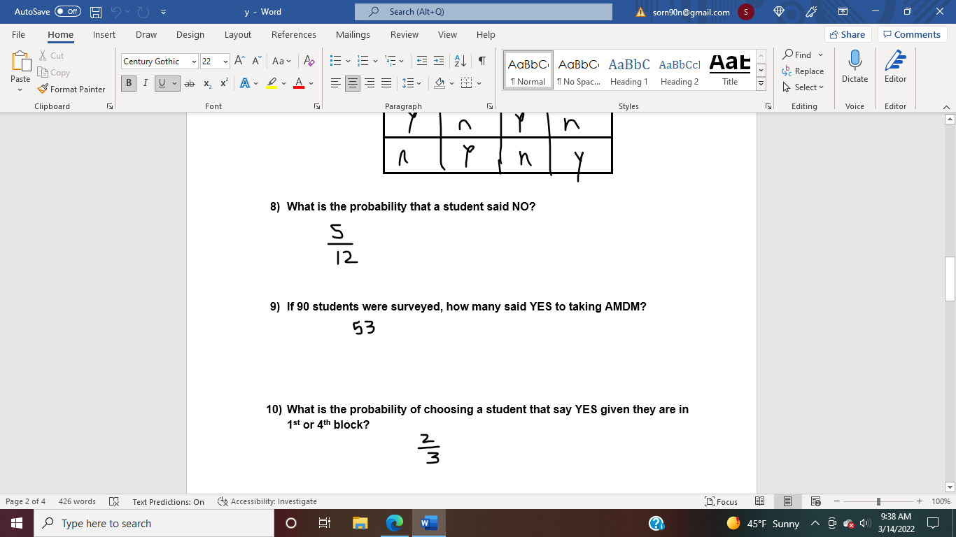 AutoSave O Off) y - Word Search (Alt+Q) A