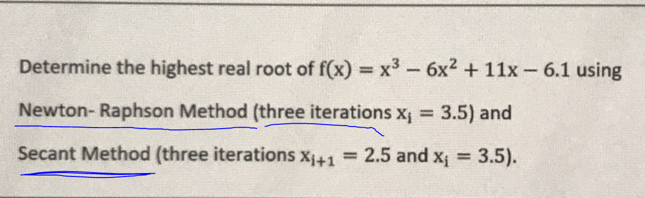 Determine the highest real root of f(x) = x3 -