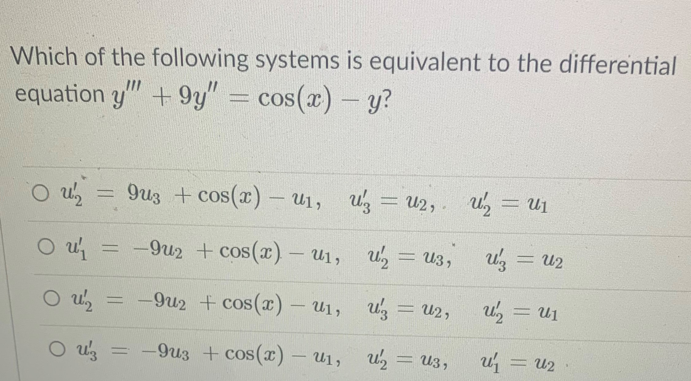 Please help me with this HW. Thanks! Which of the