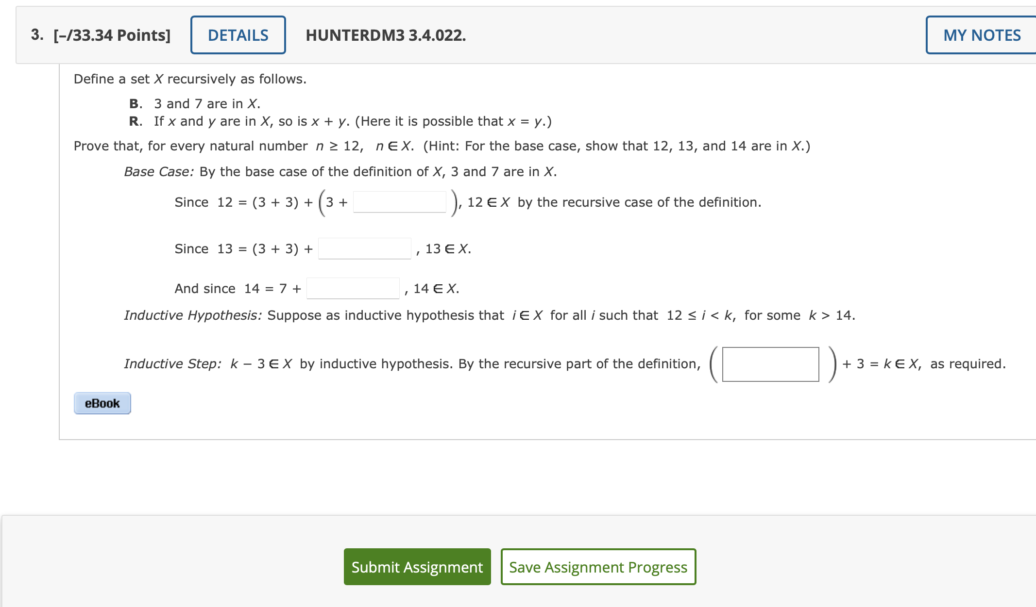 3. [-/33.34 Points] DETAILS HUNTERDM3 3.4.022. MY