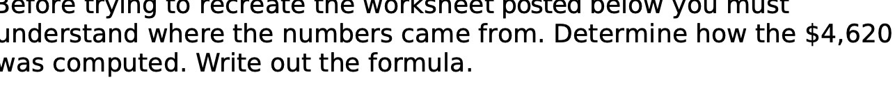 Before trying to recreate the worksheet posted