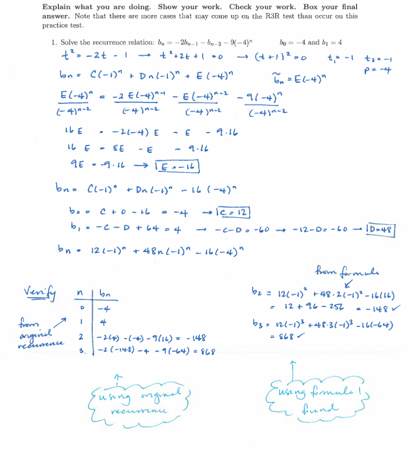 Please do it in a paper only and do it by