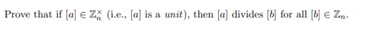 3. (13 points] For two elements [:1] and [b] of