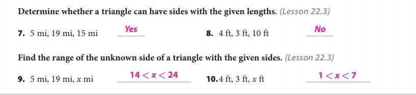 EXERCISES DE, DF, and EF are midsegments of AABC.