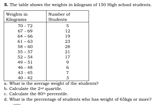 Please answer this and show your solutions on