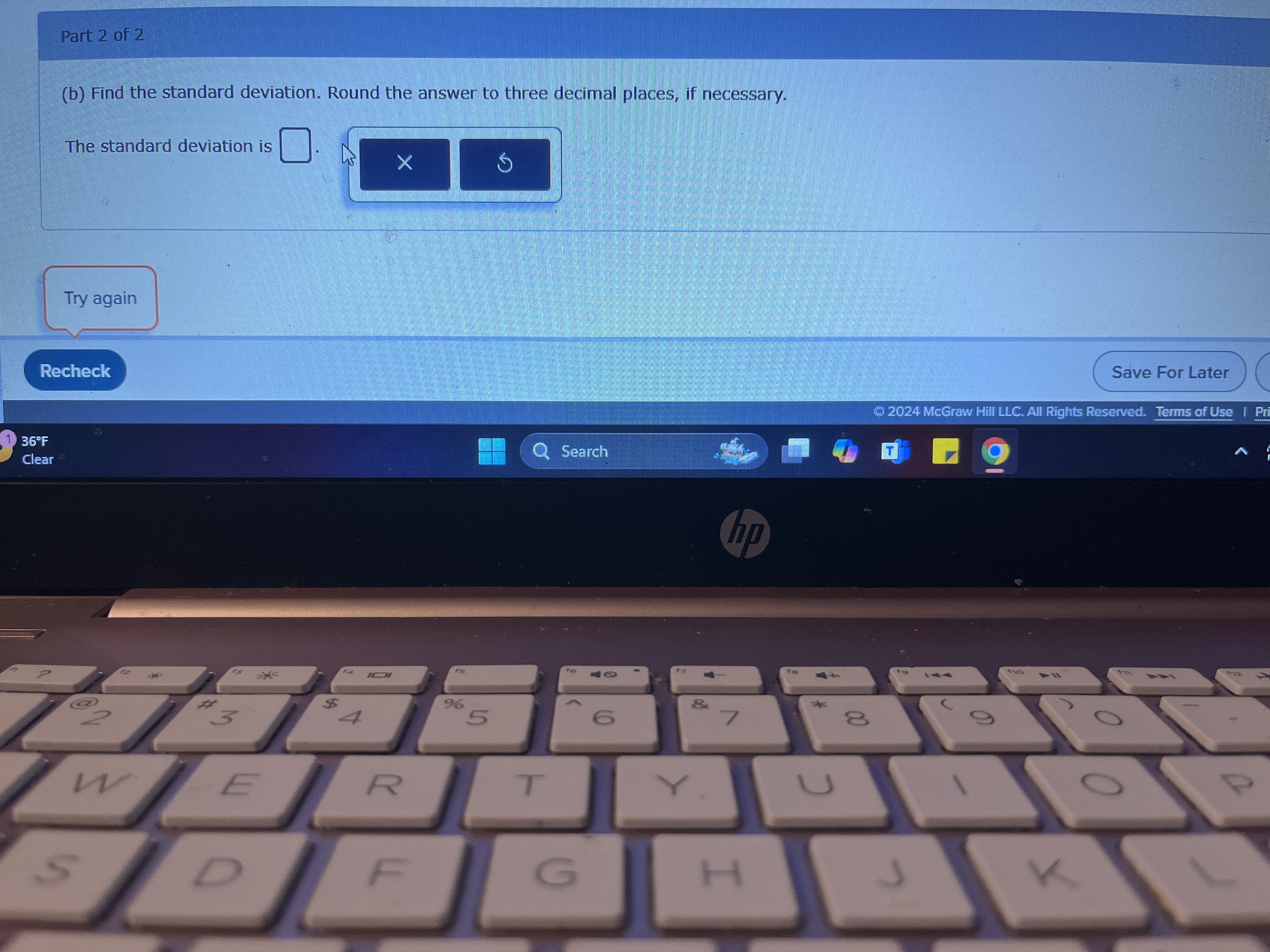 Homework # 3: 5(1,2,3) 6(1,2) Py g bl Question