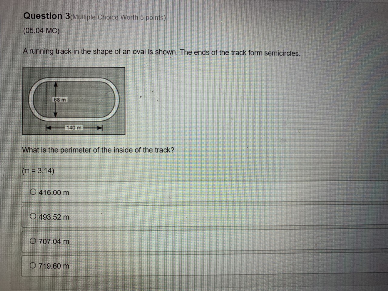 Question 3(Multiple Choice Worth 5 points) (05.04