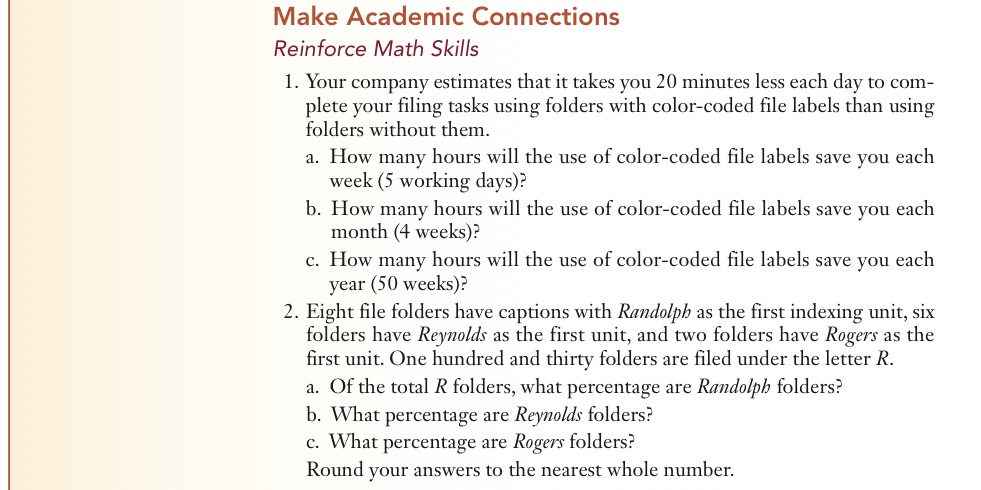 Make Academic Connections Reinforce Math Skills