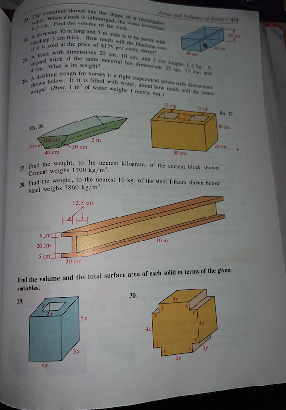 Problems 17-23 all please. answer key below if