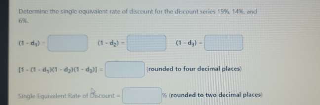 mathmatics of finanace Determine the single
