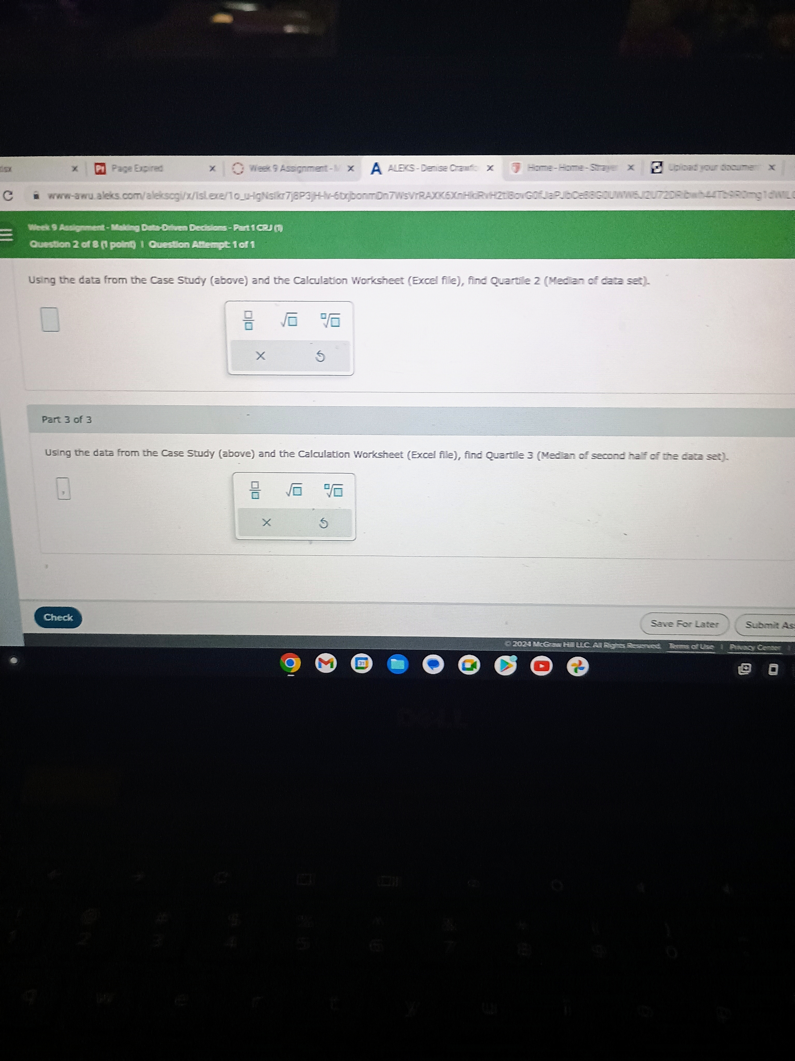 x PI Page Expired x | Week 9 Assignment -N x A
