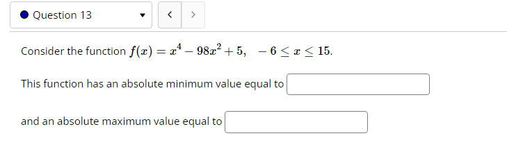 I |Question 13 v <  style=