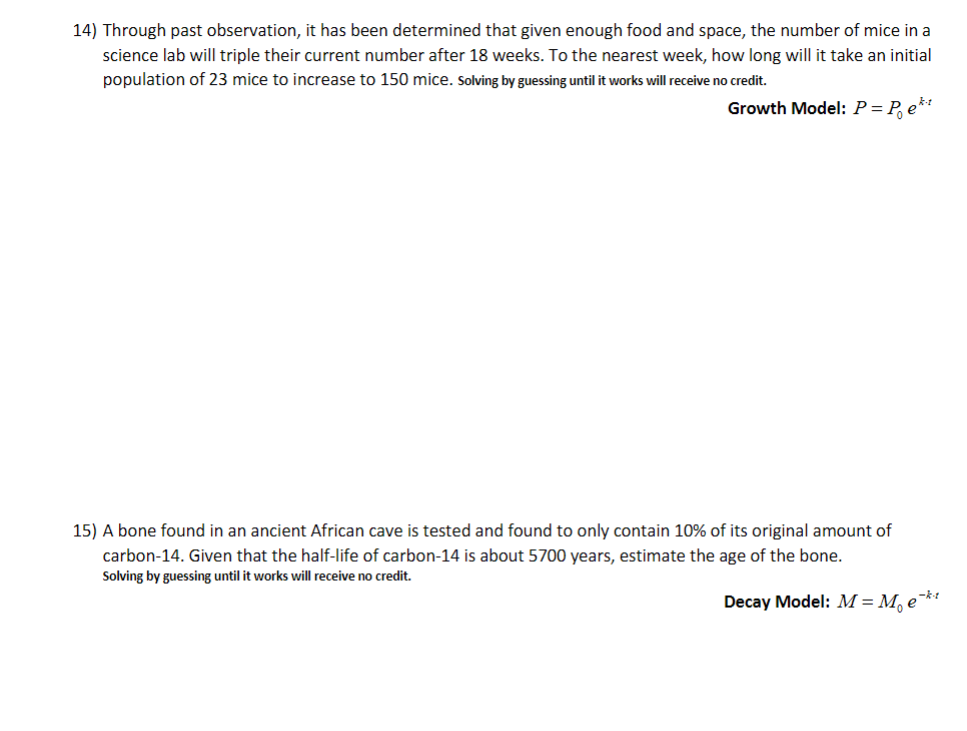 14) Through past observation, it has been