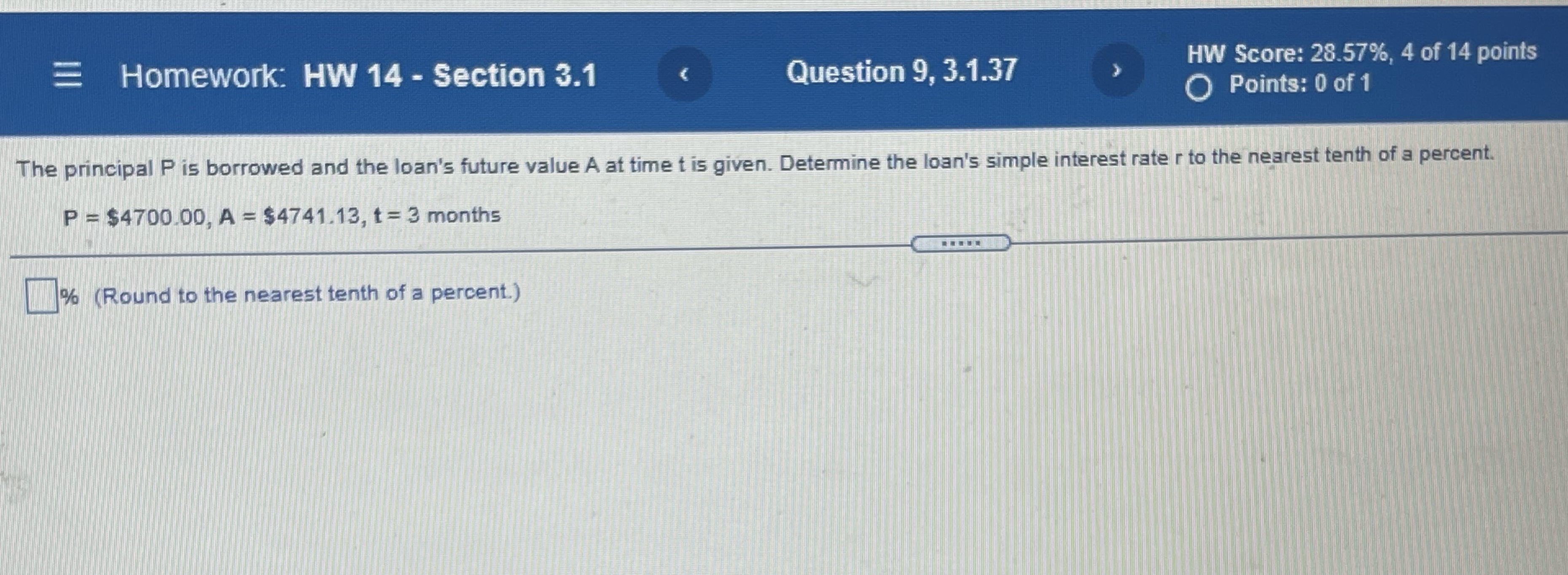Homework: HW 14 - Section 3.1 Question 9, 3.1.37