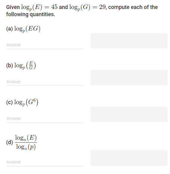 The Solve for T needs to be in Log form Define an