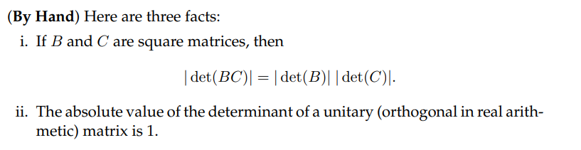 Please answer and include matlab code (By Hand)