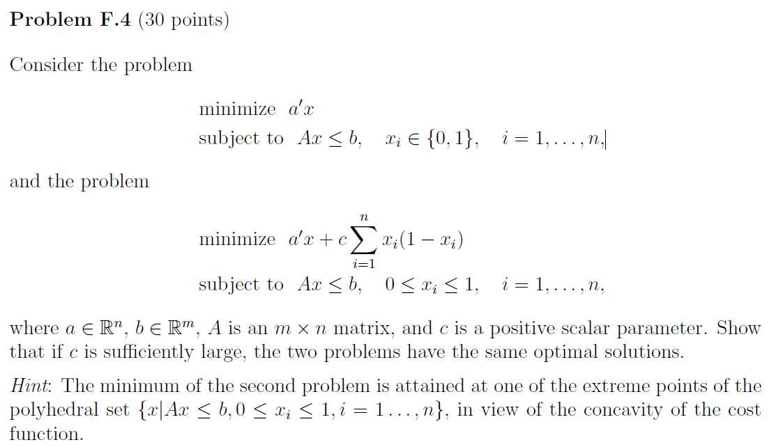 Please help me with this question. Problem FA (30