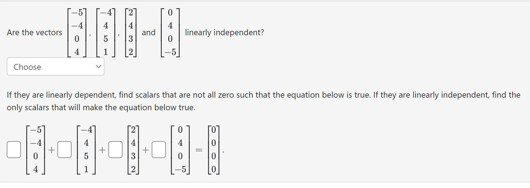 *5 ,4 2 0 4 4 4 4 , ' Are the vectors , and
