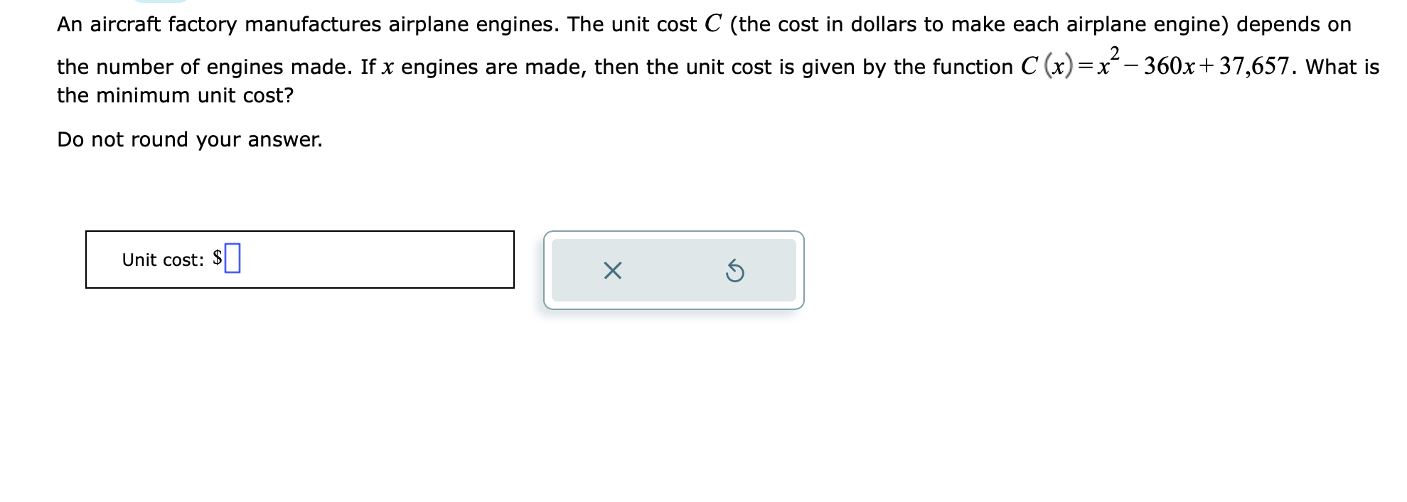 Solving a word problem using a quadratic equation