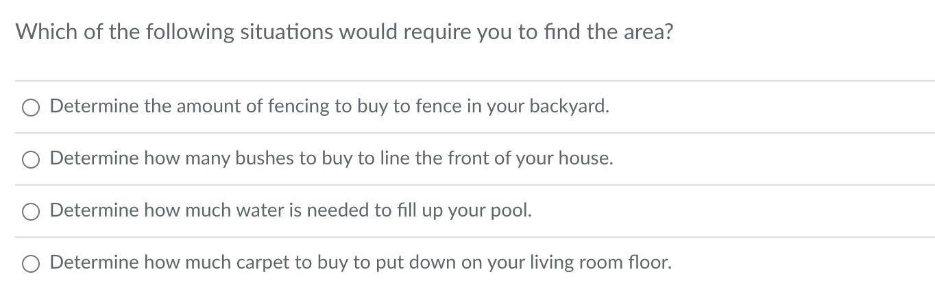 Questions................ Which of the following