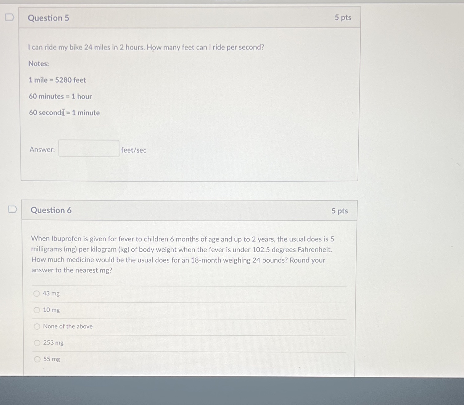 Can someone help me with these two questions :( 5