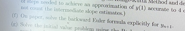 Initial problem y'=4/(1+x^2), y(0)=0Problem f