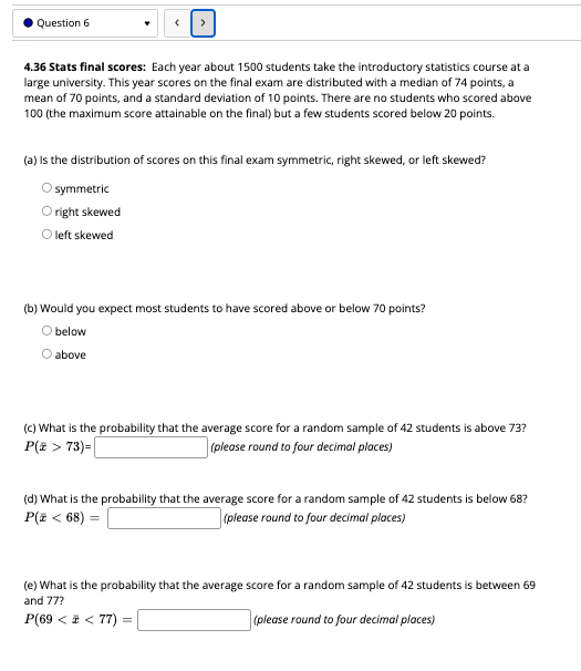 4.2a Homework Score: 8/46 4/11 answered .