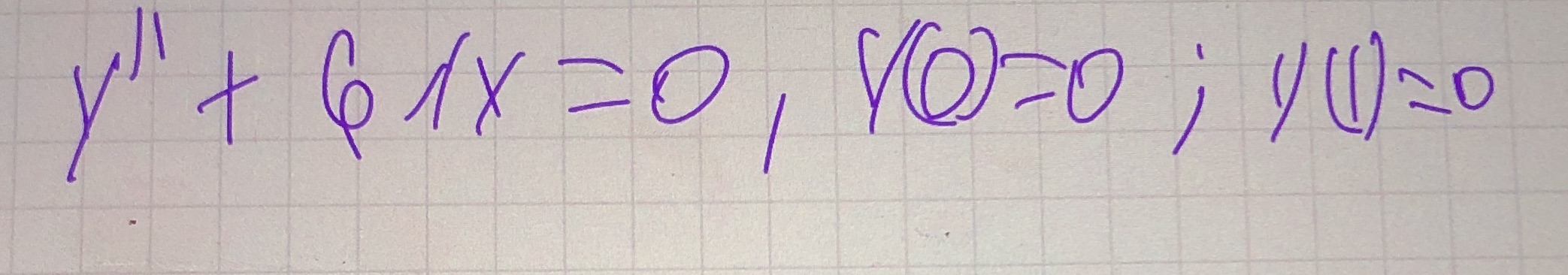 Find the eigenvalues and eigenfunctions give the