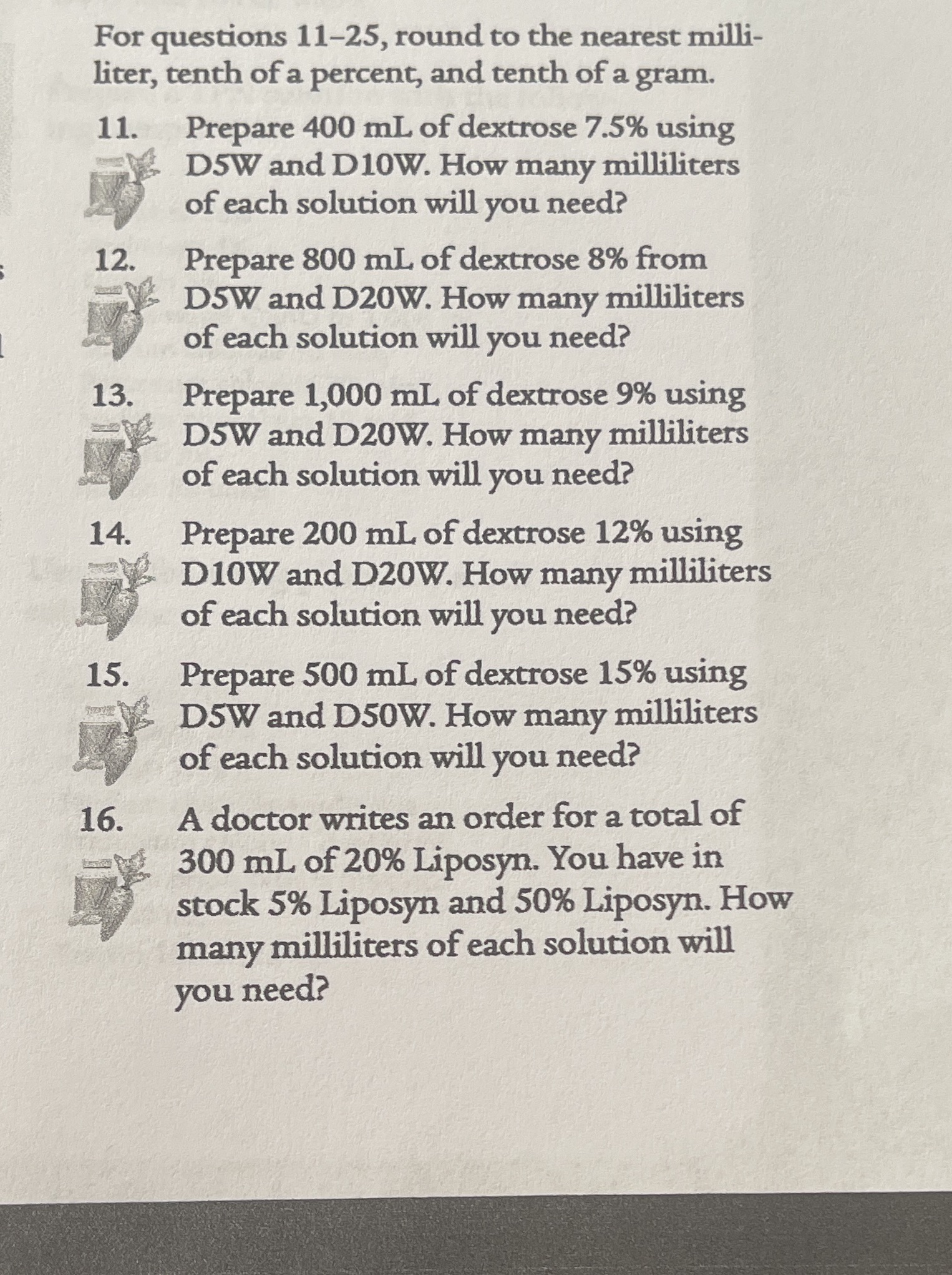 Can someone help me with 11-16 For questions