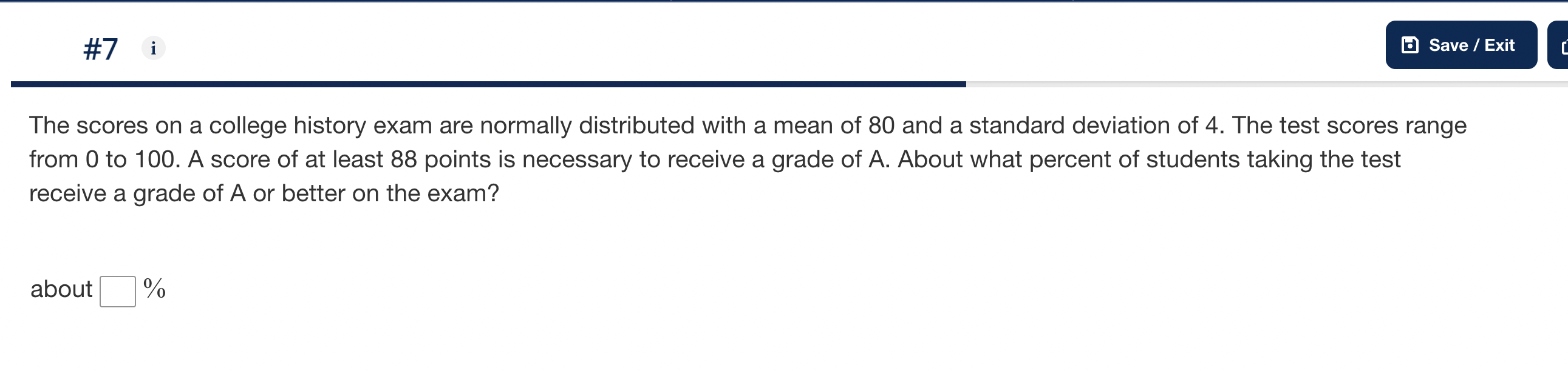 JUST GIVE ME THE ANSWER 1 A normal distribution