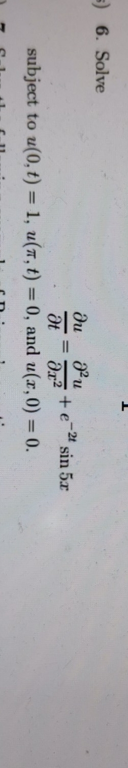 course is partial differential equations. please
