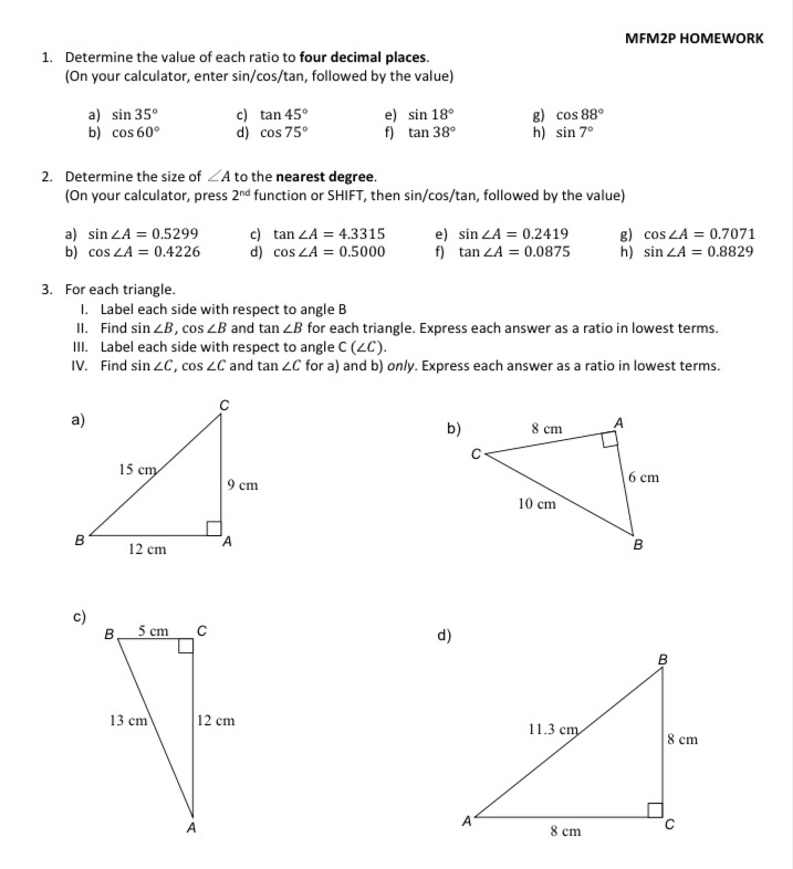 PLEASE ANSWER THIS WORKSHEET AND SHOW YOUR