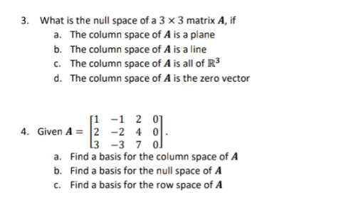please nswer it perfectly 3. What is the null