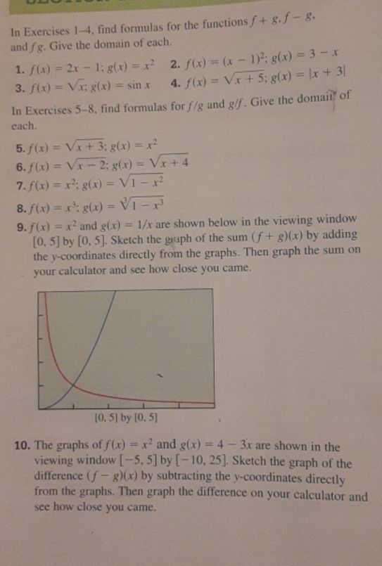 need help asap for number 1,2,5,7 In Exercises