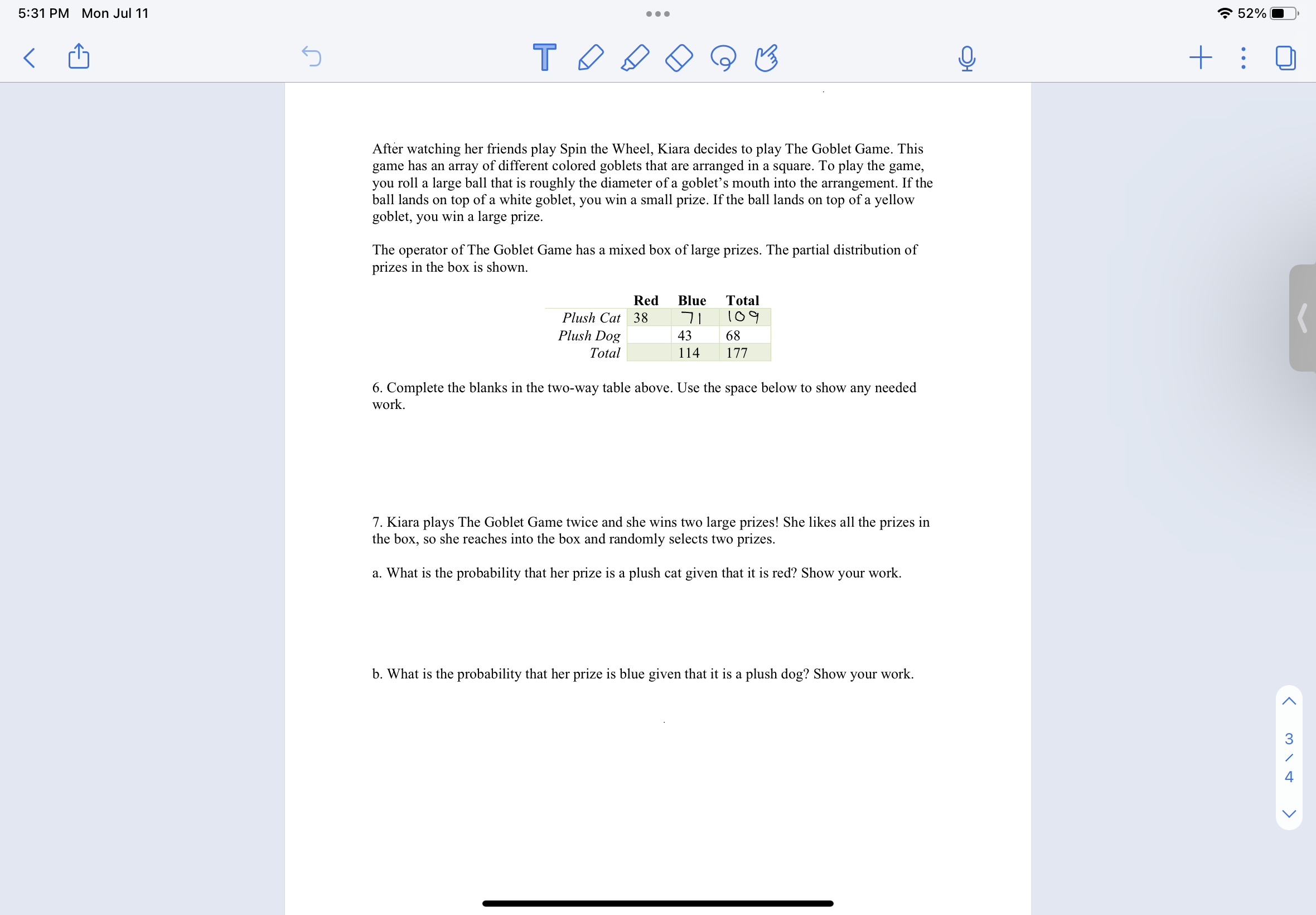 5:31 PM Mon Jul 11 o o 0 <6 '3 TO@5 Q a) 52% C}