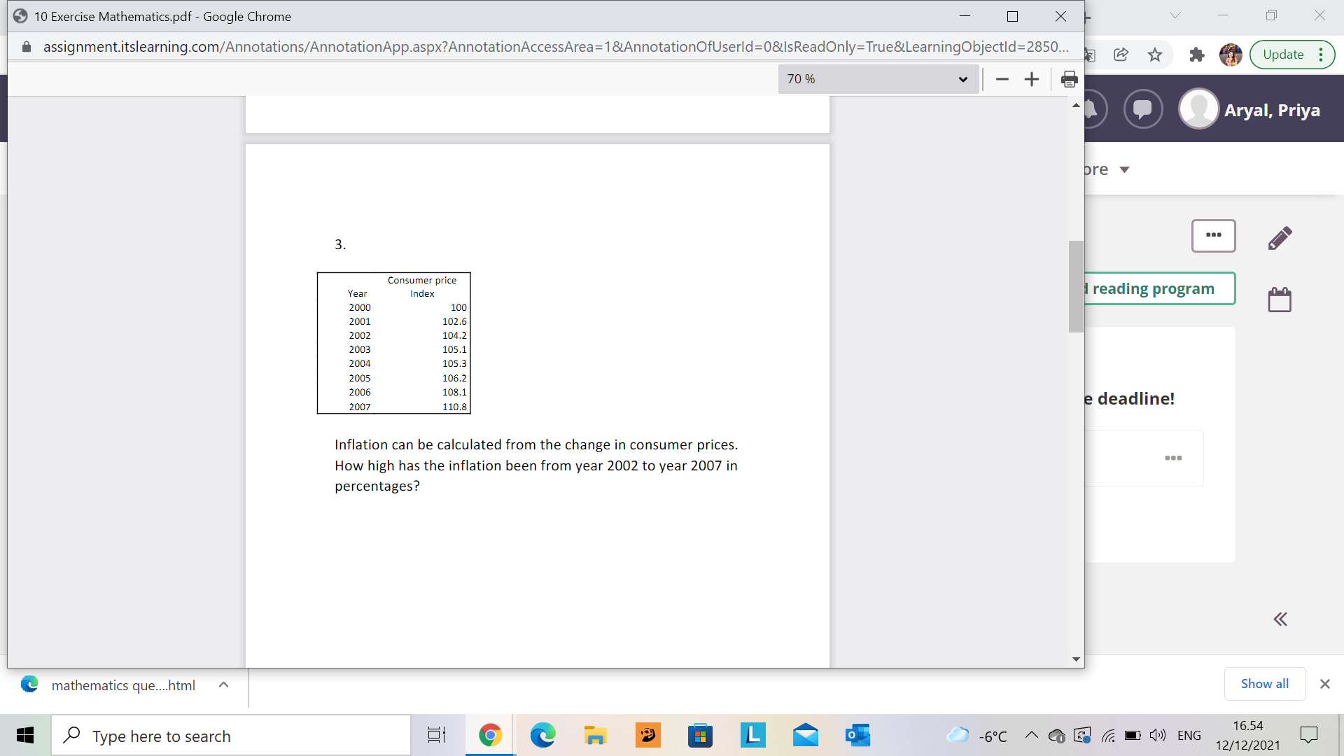 10 Exercise Mathematics.pdf - Google Chrome X V X