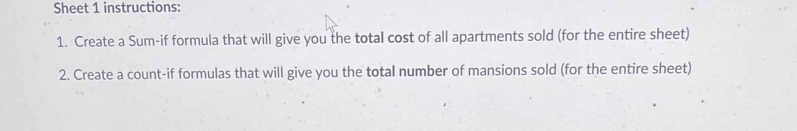 2. Create a count-if formulas that will give you