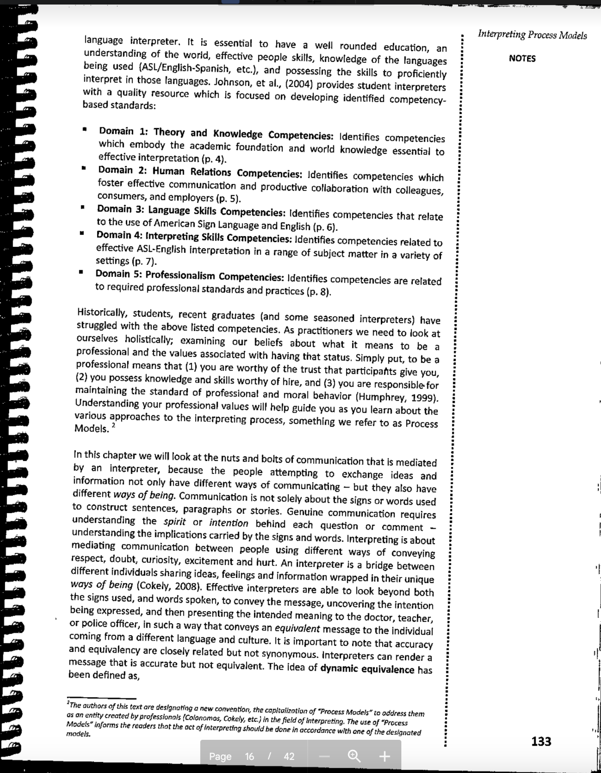 So you want to be and Interpreter? An