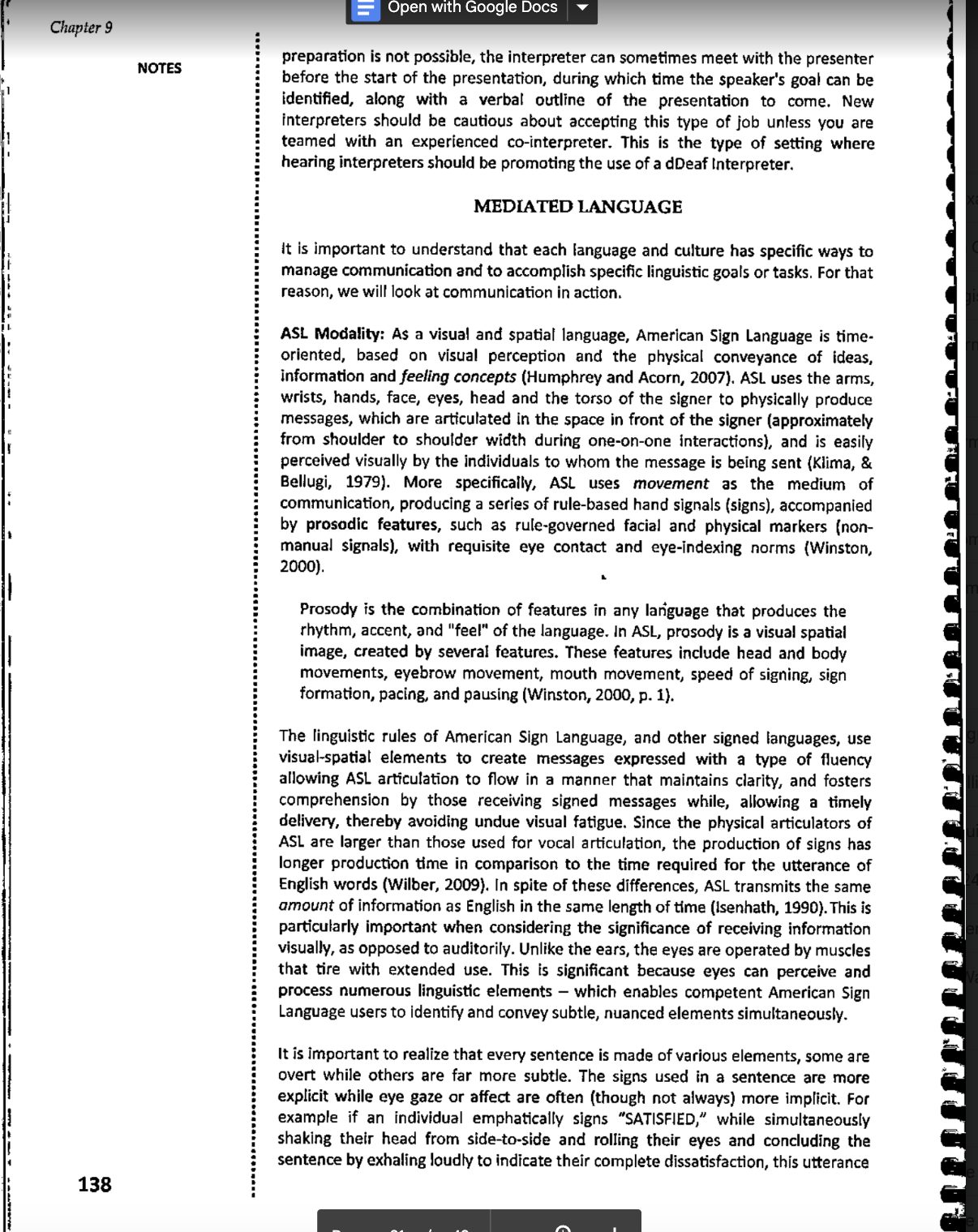 So you want to be and Interpreter? An