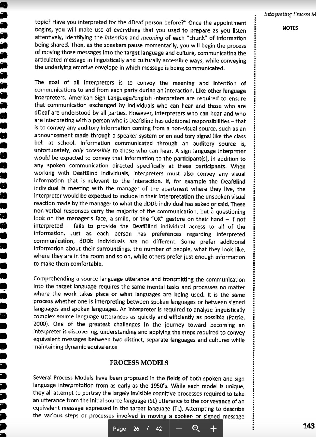 So you want to be and Interpreter? An